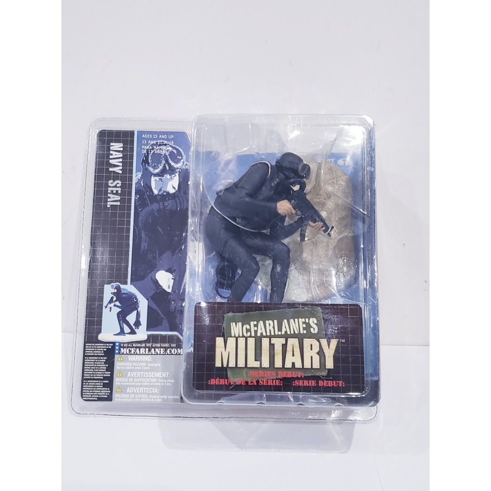 McFarlane Toys McFarlane's Military Series Debut Navy Seal Action Figure - New